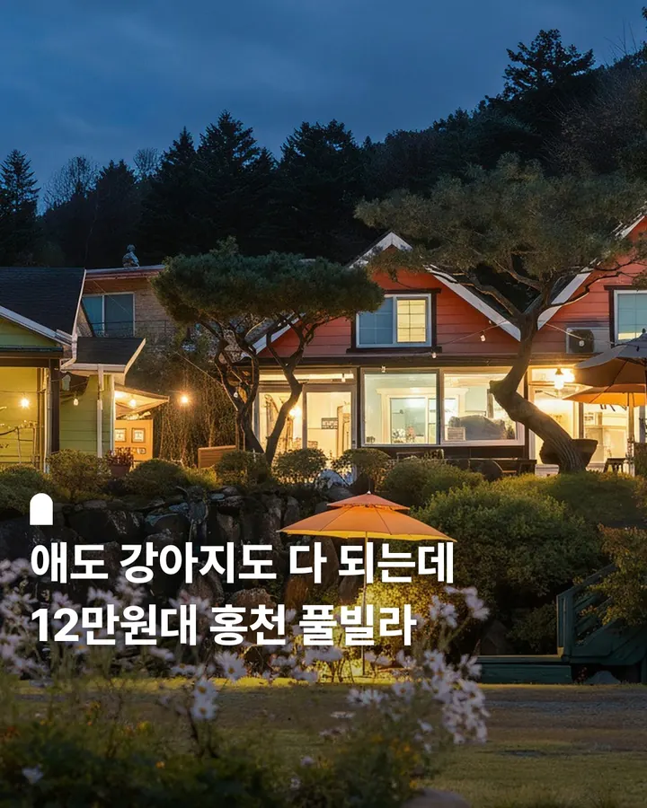 홍천 별캠 애견 키즈 풀빌라 사진 1